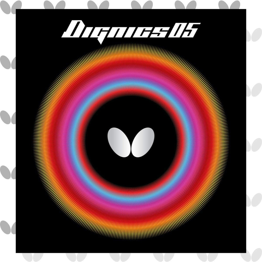 버터플라이 디그닉스 05 탁구 러버 소프트 스프링 스펀지 DIGNICS 05 - 상품 이미지