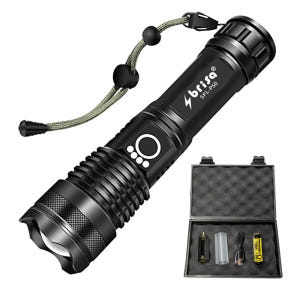 브리사 LED 후레쉬 랜턴 충전식 손전등 써치라이트 배터리세트 SPLPL... 운동러 솔직 후기 | 실사용 리뷰 - 상품 이미지 4