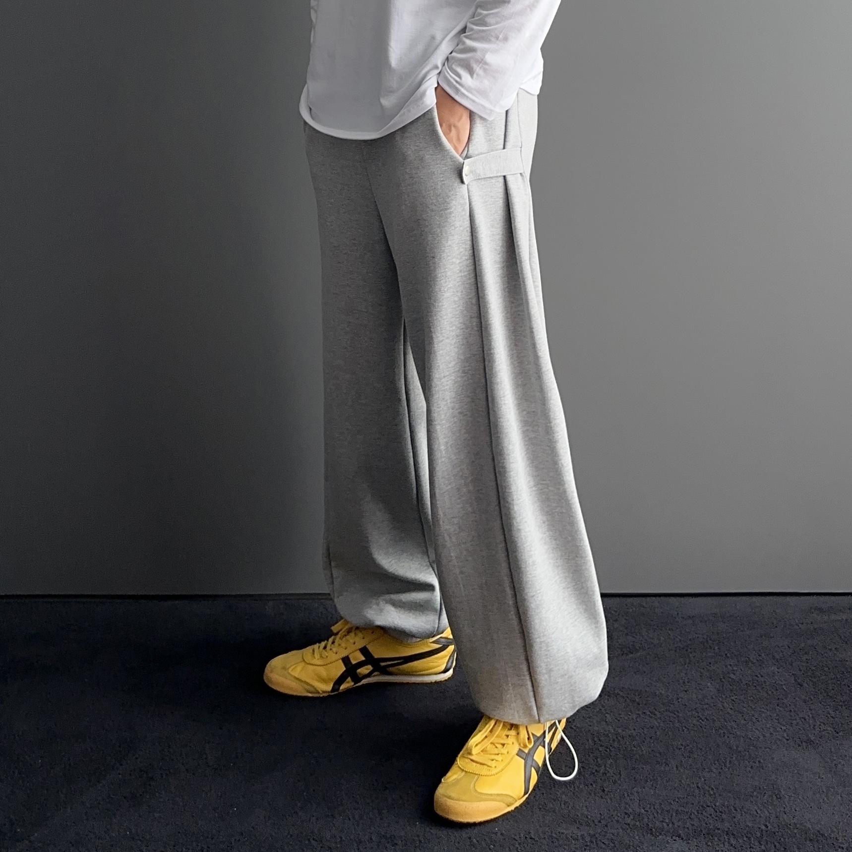 스웻팬츠 벌룬팬츠 남자와이드팬츠 - 상세 이미지 4