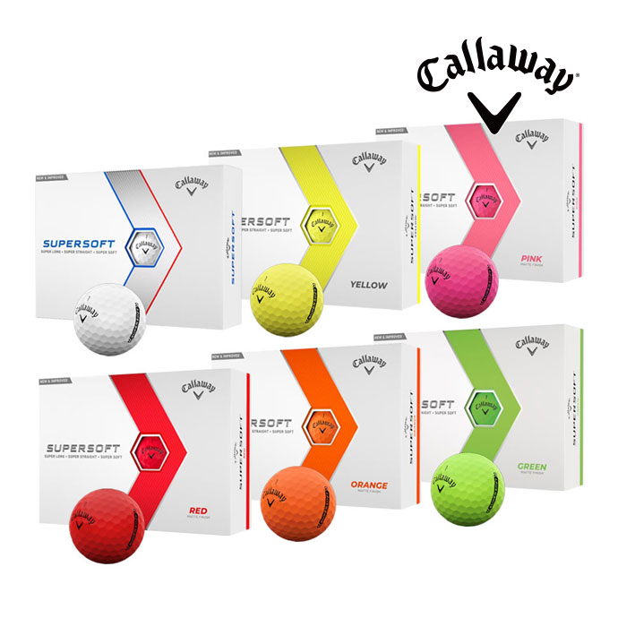 캘러웨이 슈퍼 소프트 골프볼 2피스
