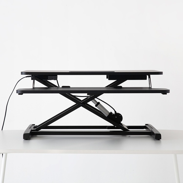 스마트리프트 전동 높이조절 모션데스크 800 800mm, 블랙 2576.9692