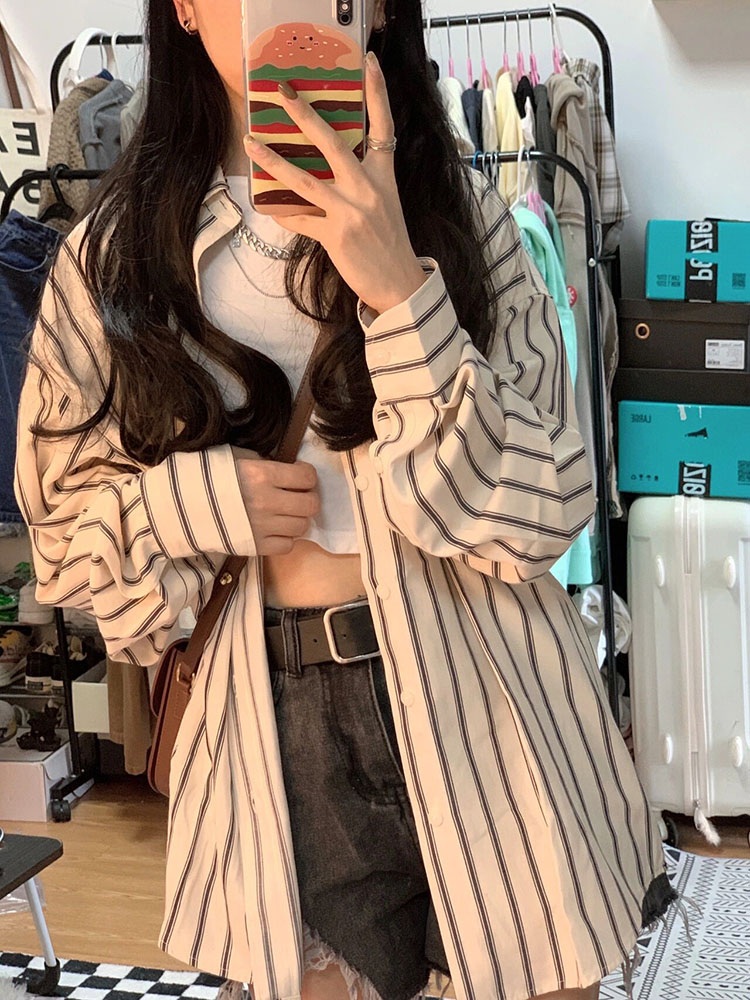 엄마친구아들 5화 정소민 셔츠 블라우스 배석류 캐주얼 오버핏 의상 옷 패션 - 상세 이미지 3