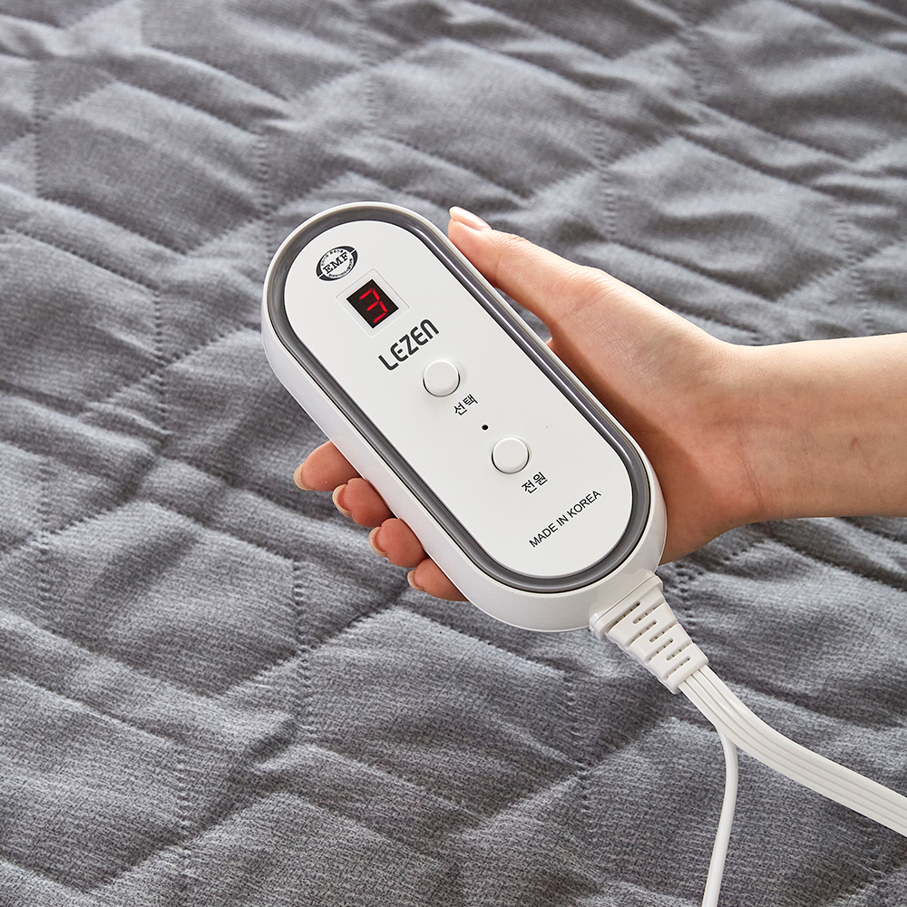 르젠 포근한 전기매트 플로우코지 전자파 차단 신소재 그래핀 탄소 온열매트 싱글 및 더블