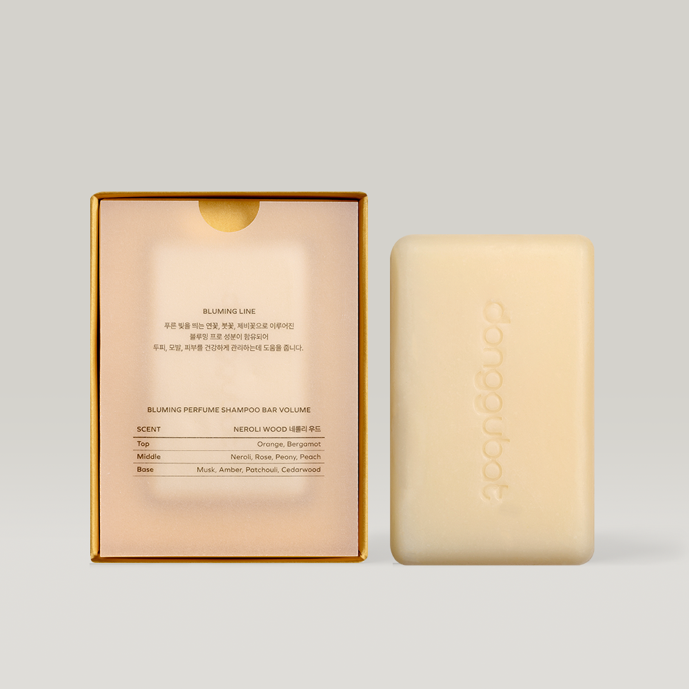 동구밭 블루밍 퍼퓸 샴푸바 80g (탈모 완화 기능성 인증) 탈모완화샴푸 탈모비누 탈모샴푸바