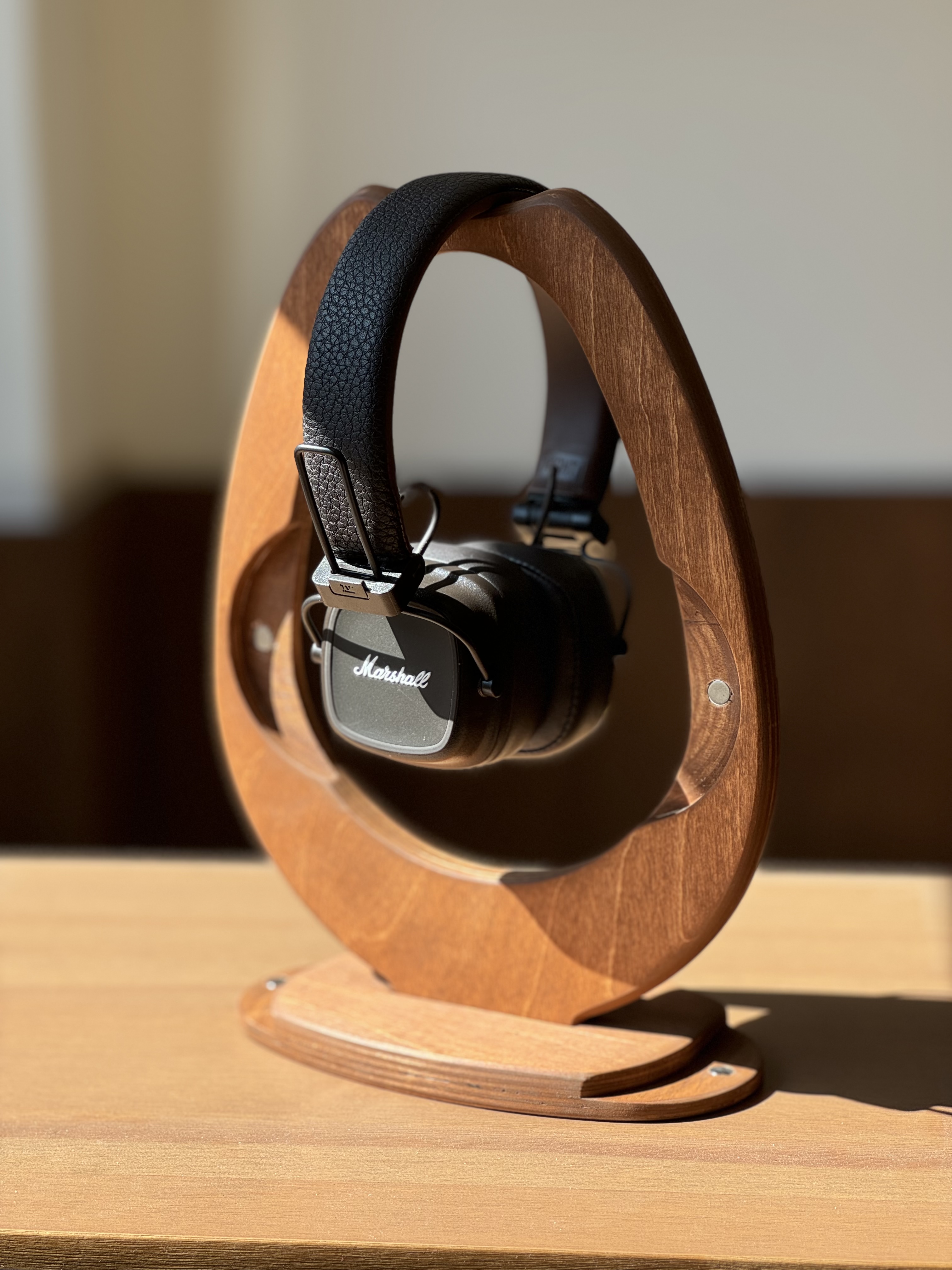 양장박웍스 뱅앤올룹슨 헤드셋 거치대 원목 헤드폰 걸이 우드 스탠드 에어팟맥스 소니