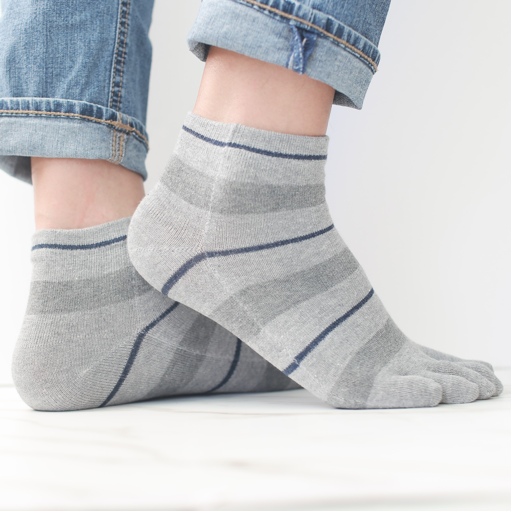 [대량구매] 남자 단목 면 발가락양말 30켤레/50켤레 - 상세 이미지 5