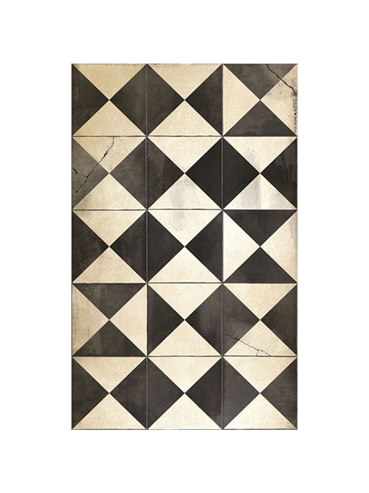 베이자플로우 PVC 보르고 러그 - 블랙앤화이트 120 x 195 cm - 상세 이미지 2
