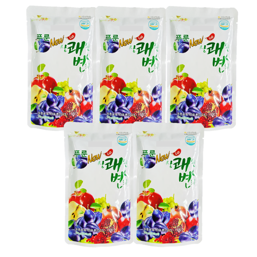 NEW 푸룬 상쾌한 변화 100ml 5포 - 상품 이미지