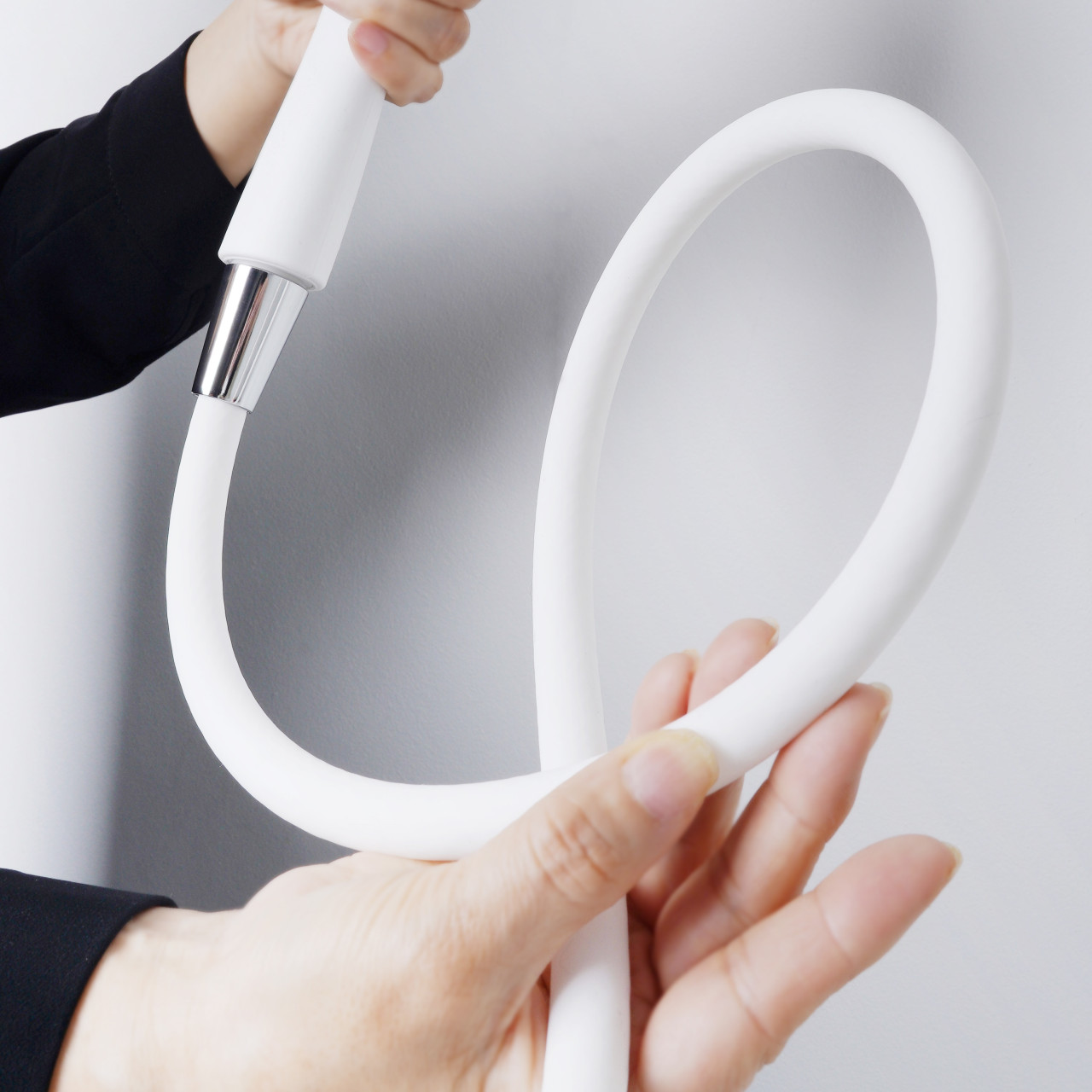 세비앙 실리콘 샤워기호스 화이트 (1.5M/2M)