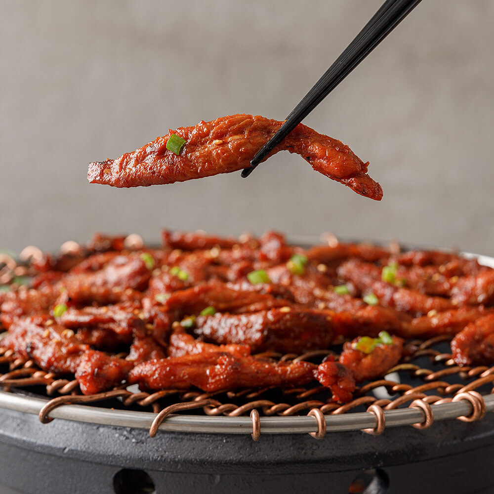 푸딩팩토리 직화구이 닭목살 200g 닭특수부위 양념구이 불맛 소주안주 - 메인 이미지
