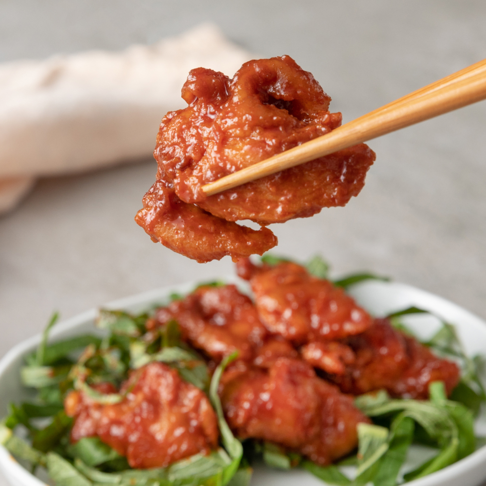 푸딩팩토리 매콤 불닭 400g 닭갈비 베스트메뉴 안주 반찬 야식 매콤한음식 핫불닭 - 상세 이미지 2