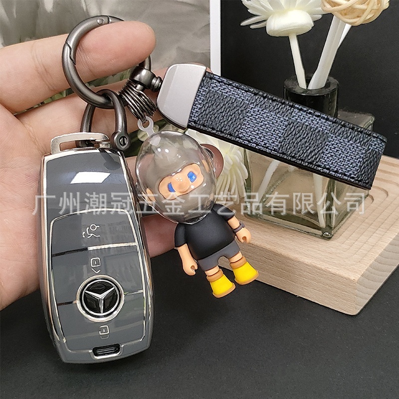 고급 벤츠 자동차키 홀더 TPU 소재 E클래스 C클래스 이미지 8