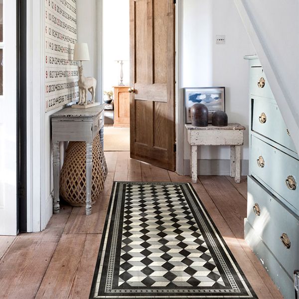 베이자플로우 PVC 러그 - 바우하우스 실버 140 x 220 cm