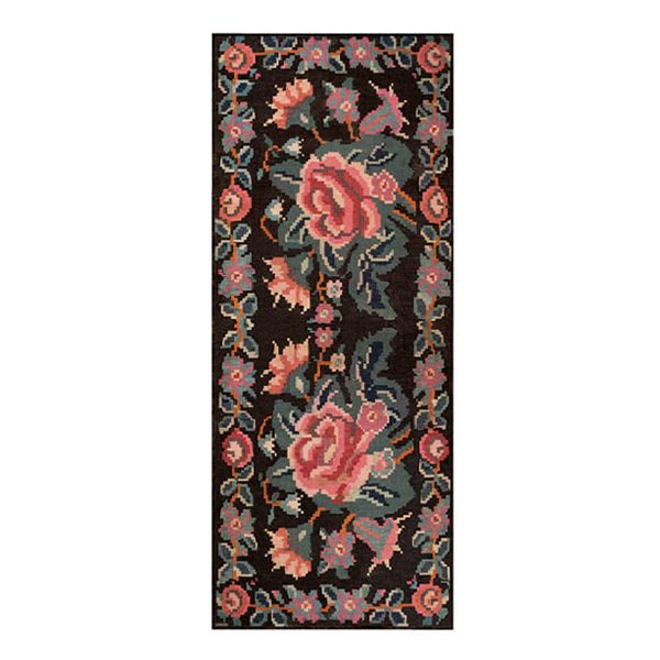 베이자플로우 PVC 러그 - 마리 블랙 180 x 260 cm