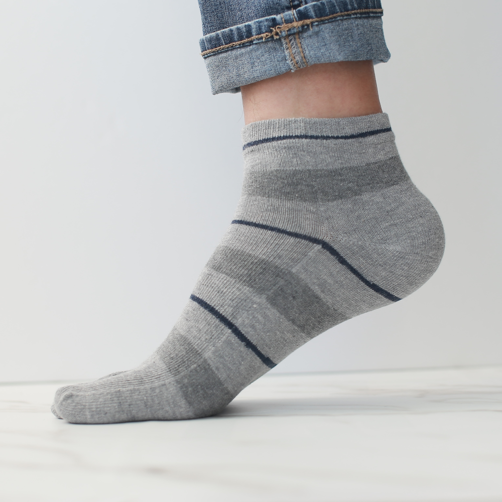 [대량구매] 남자 단목 면 발가락양말 30켤레/50켤레 - 상세 이미지 4