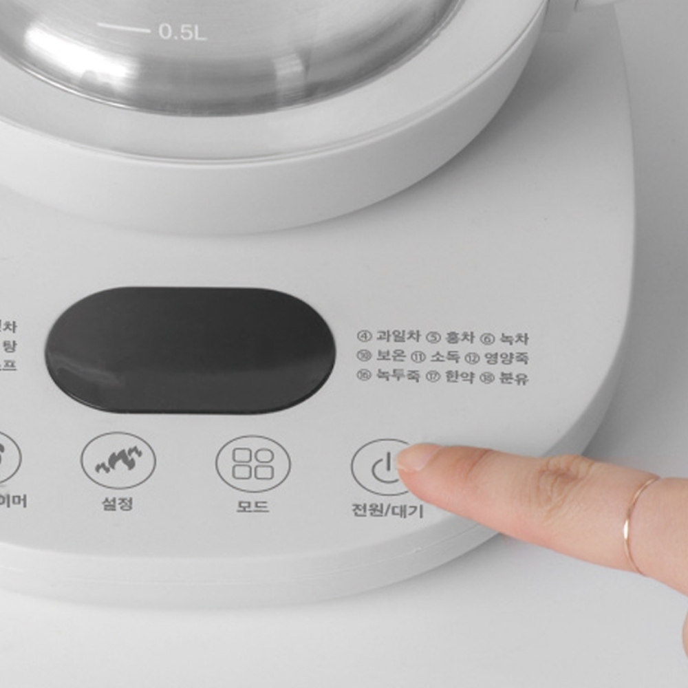 내열유리 티포트 티팟 전기 차주전자 차포트 티메이커 찻주전자