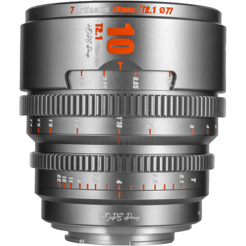 7장인 10mm T2.1 S35 대구경 시네마 렌즈 7artisans - 상품 이미지
