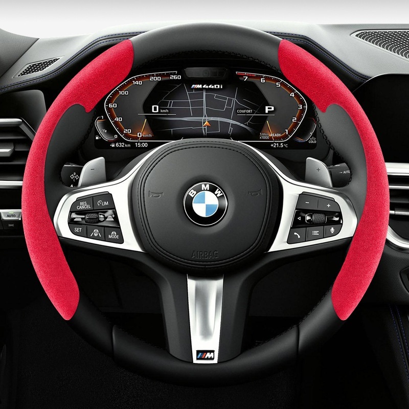 자동차 핸들커버 투톤 미끄럼방지 BMW 이미지 7