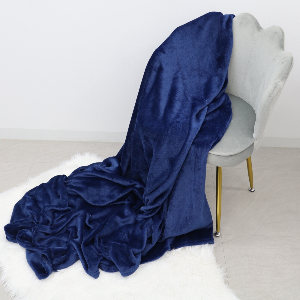 극세사 담요 150X200 캠핑 러그 얇은 이불 밍크 여름 대형 담요 무지 그레이