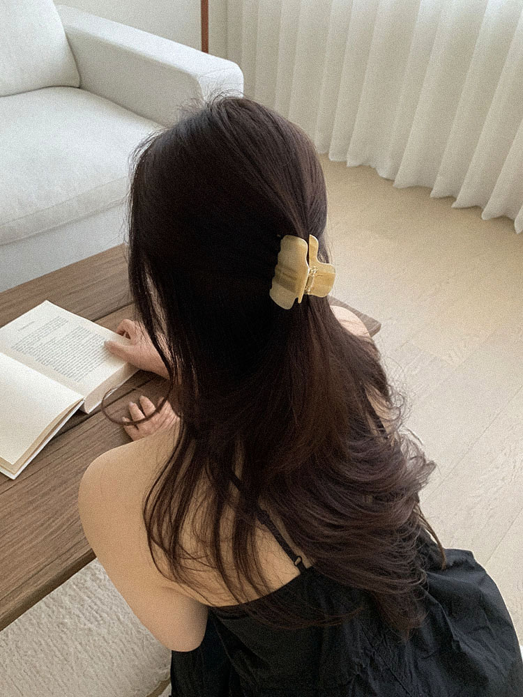 프랑스집게핀 사각반묶음 올림머리 헤어핀 추천 헤어스타일링