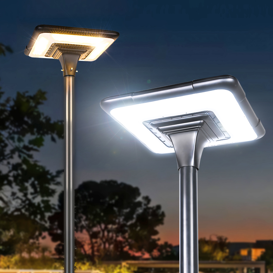 태양광 가로등 태양열 조명 정원등 LED 볼라드등 원형 UFO 800W - 상세 이미지 3