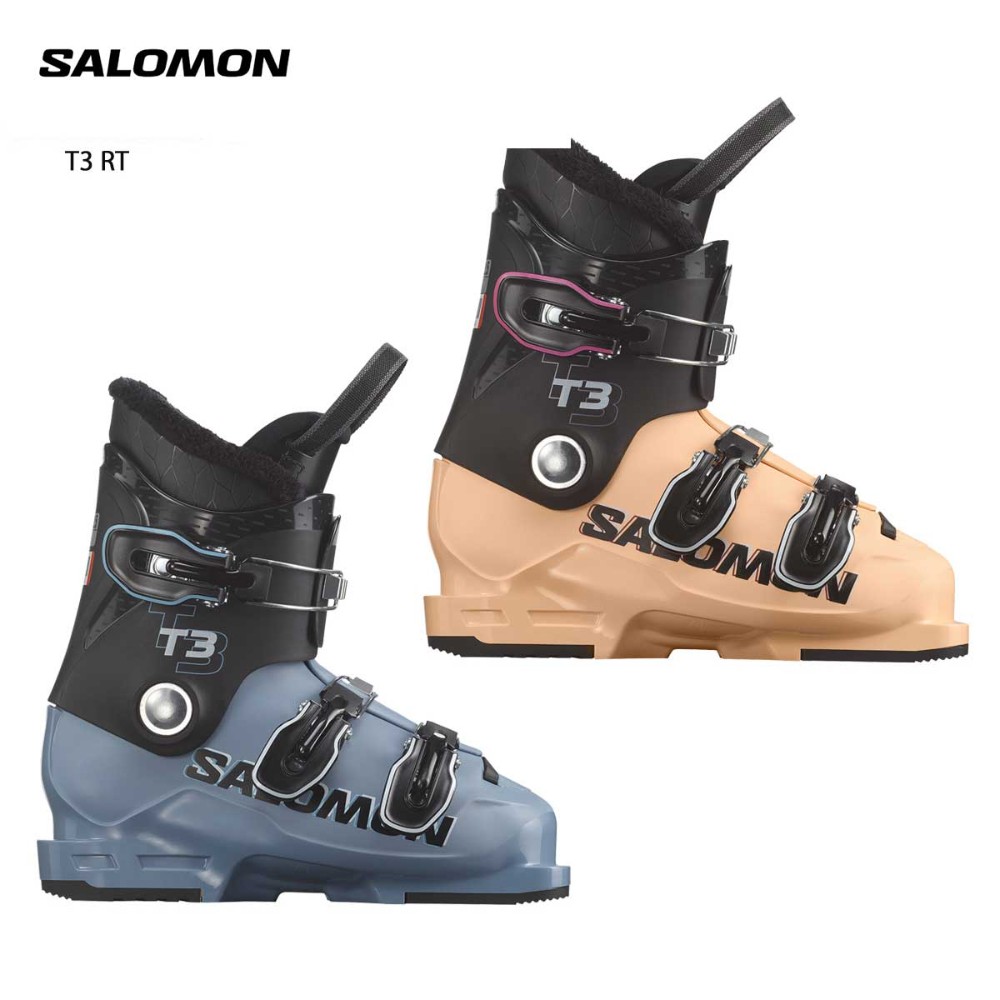 살로몬 주니어 키즈 스키부츠 SALOMON 2025 T3 RT - 상품 이미지