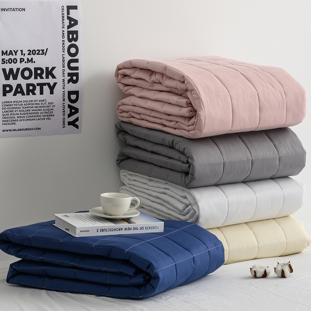 마이컬렉션 면 카페트 국산 거실 패드 바닥 누빔 러그 리얼체크 200x110