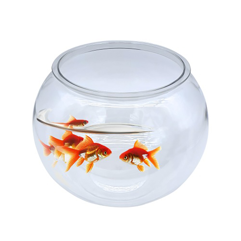 아마존 투명플라스틱어항 (특대) 18.5x30x30cm YG300 볼어항 복주머니