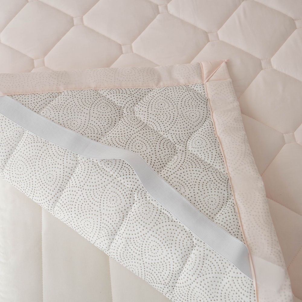 고정밴드침대패드 순면 무지 마리 심플 슈퍼싱글 퀸 킹 논슬립 침대패드