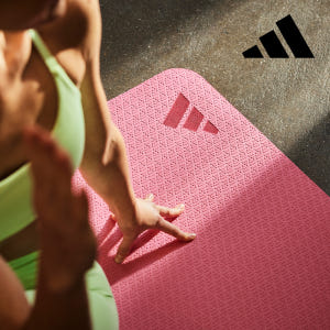 아디다스 TPE 요가 매트 10mm 스트랩포함 필라테스 홈트 운동 안밀리... 운동러 솔직 후기 | 실사용 리뷰 - 상품 이미지 2