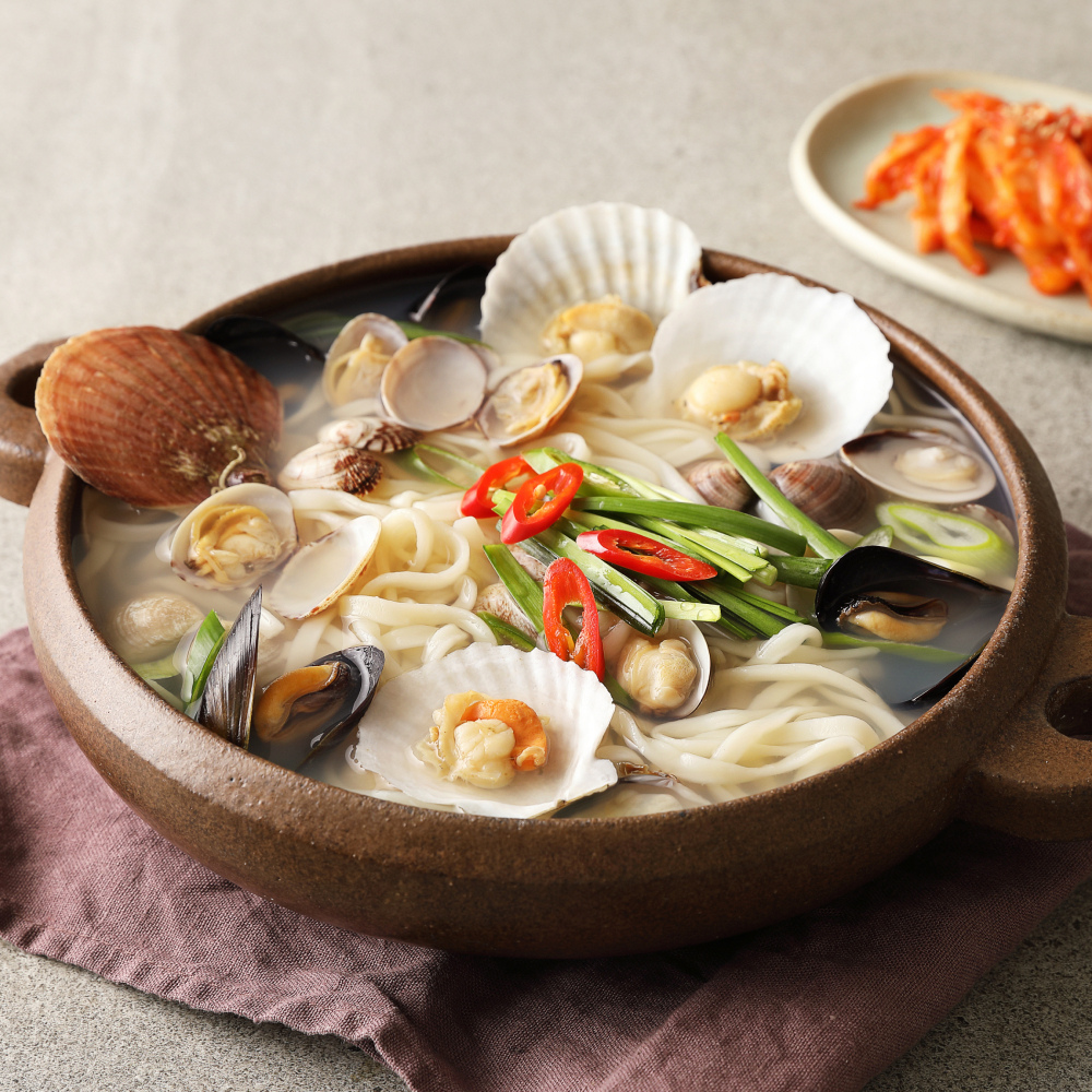 푸딩팩토리 술찜용 모듬조개탕 370g 밀키트 특제소스 소주안주 국물요리 손질조개 캠핑요리 홈술 포차 - 상세 이미지 5