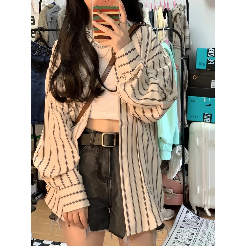 엄마친구아들 5화 정소민 셔츠 블라우스 배석류 캐주얼 오버핏 의상 옷 패션 - 상세 이미지 2