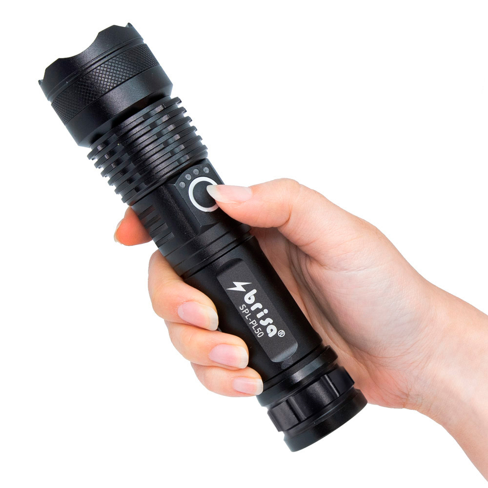 브리사 LED 후레쉬 랜턴 충전식 손전등 써치라이트 배터리세트 SPLPL50