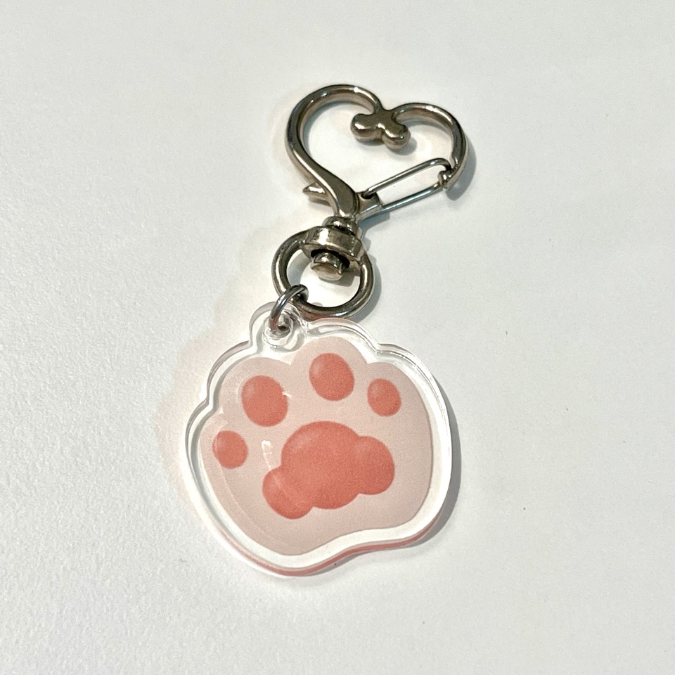 강아지 발바닥 고양이 발바닥 키링 냥젤리 멍젤리 발바닥 키링(4type) - 상세 이미지 4