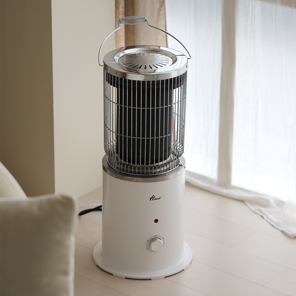 한일 전기난로 가정용 오방 난로 난방기 그래핀발열소재