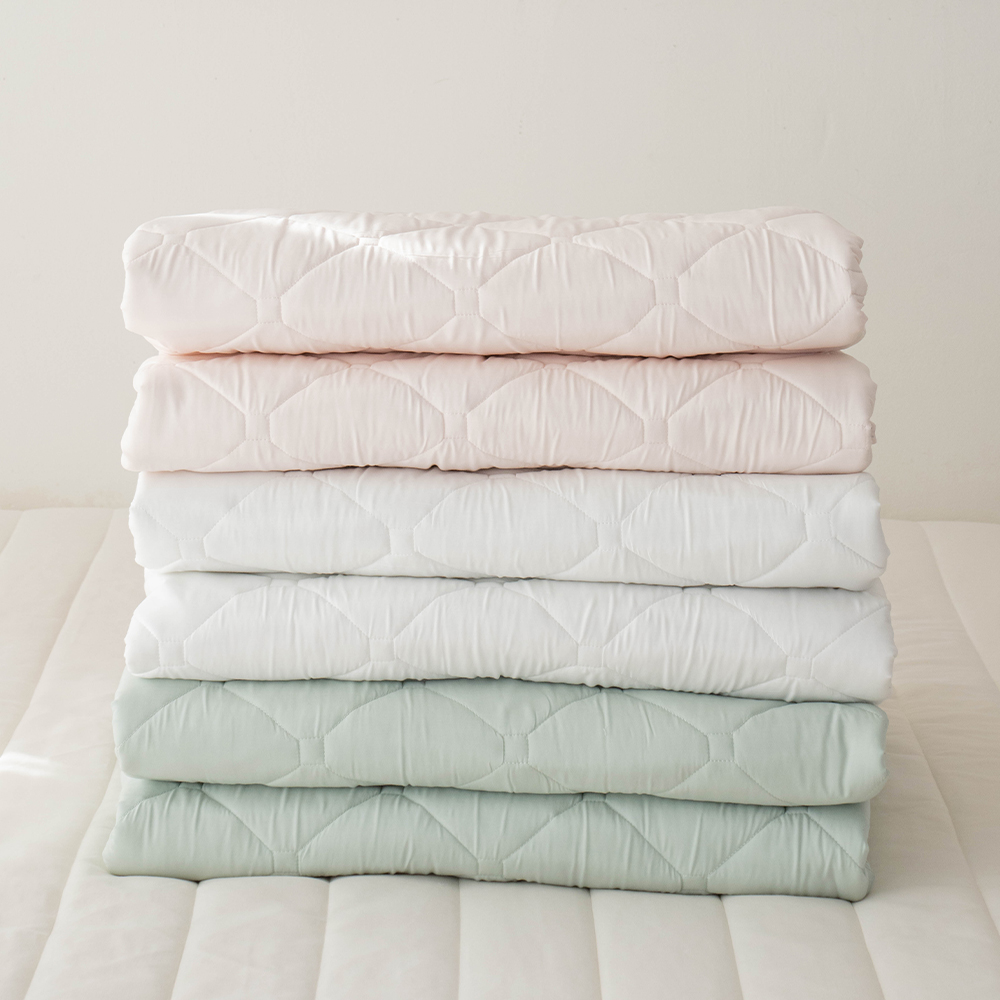 고정밴드침대패드 순면 무지 마리 심플 슈퍼싱글 퀸 킹 논슬립 침대패드