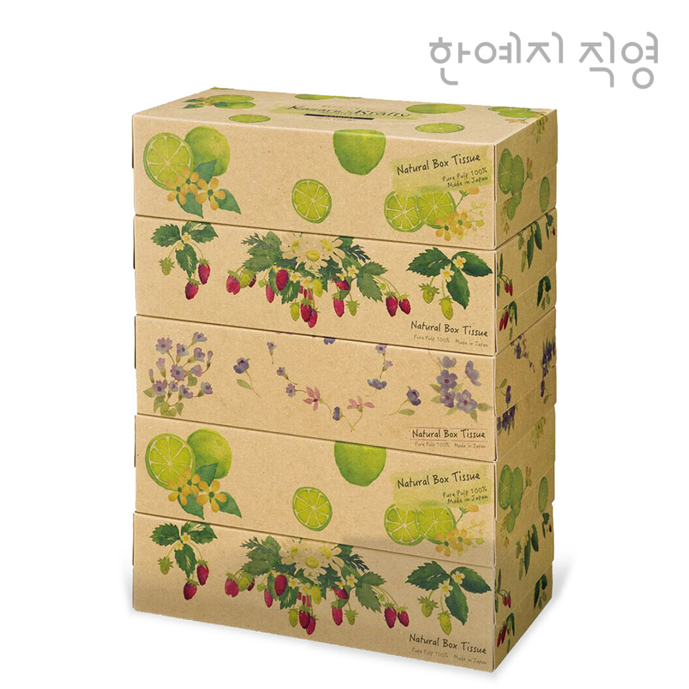 한예지 천연펄프 프리미어 3겹 데코 30M 30롤 롤화장지 2팩 - 상세 이미지 4