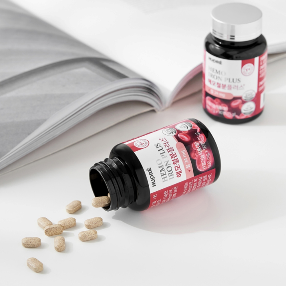 비헴철 철분제 약3개월분 철분 영양제 임산부 헤모글로빈 여성 남성