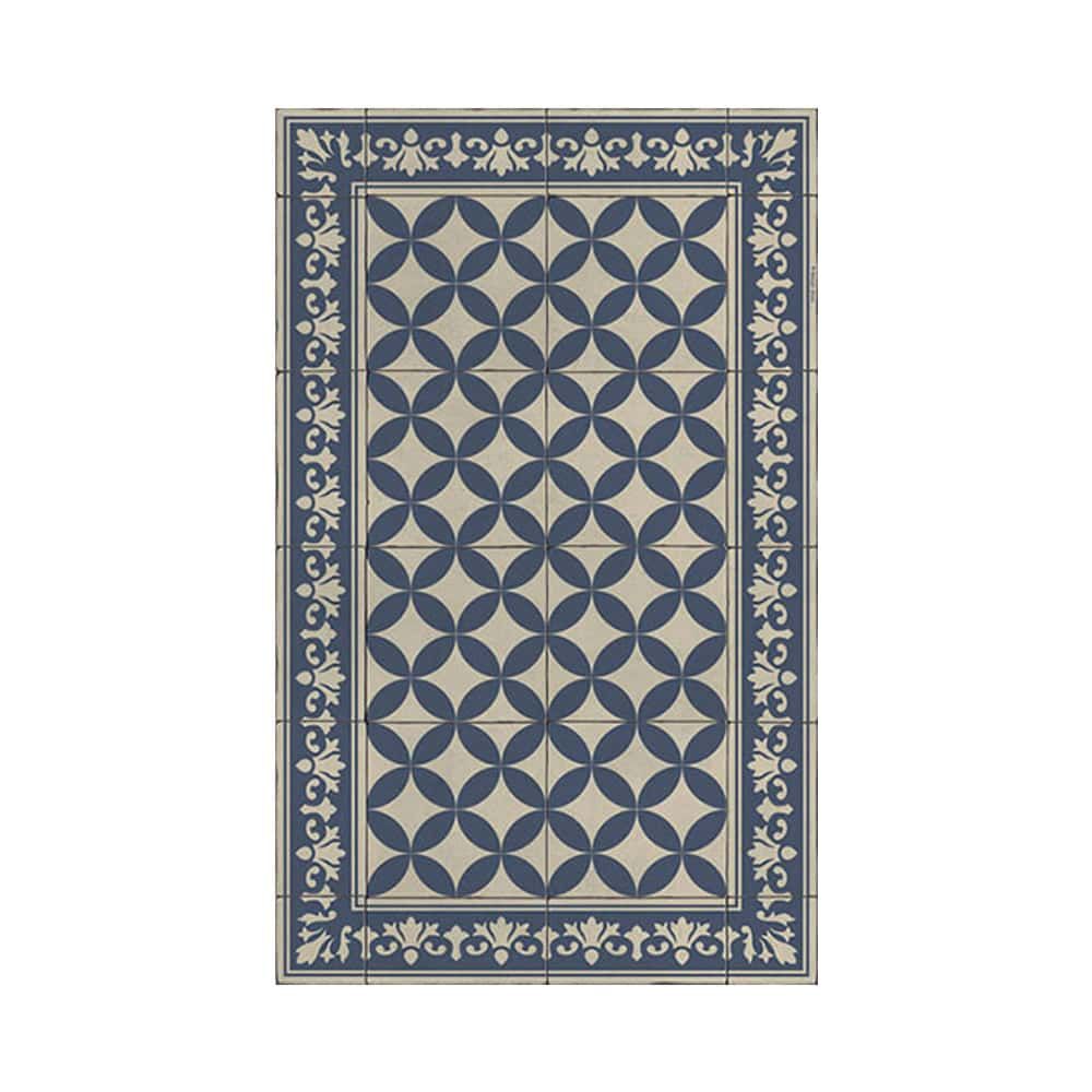 베이자플로우 PVC 소피 러그 - 블루 콘크리트 Sofi Blue Concrete 180 x 260 cm - 상세 이미지 2