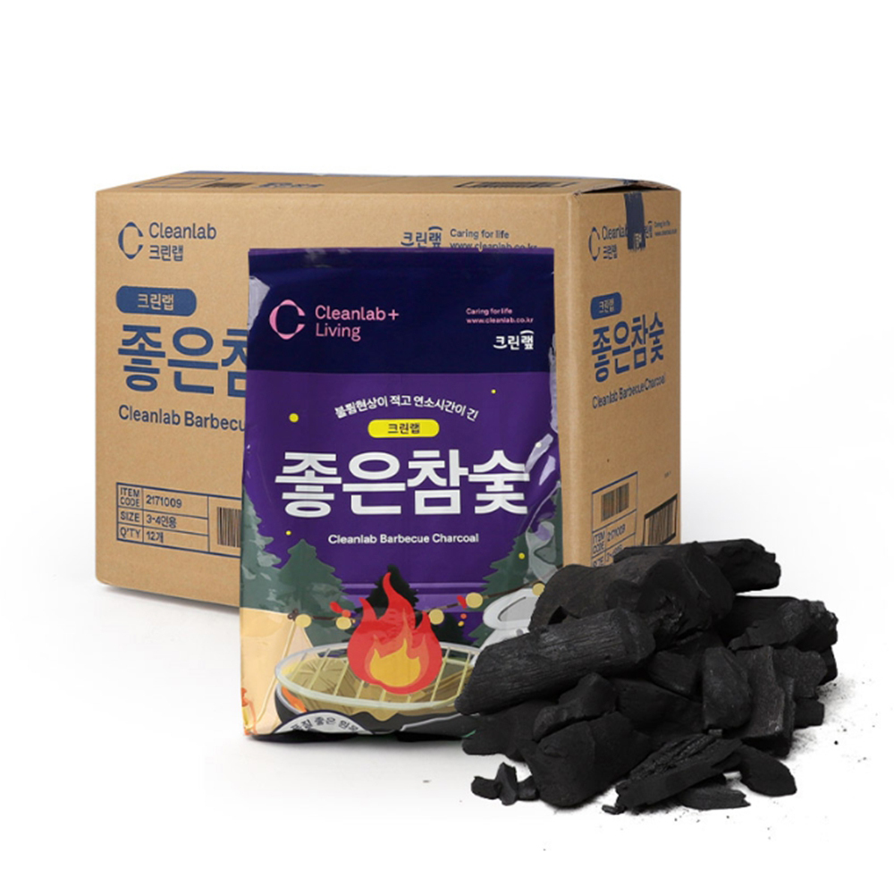참숯 구이용 맹그로브 고기숯 대용량 1kg 1박스 - 상세 이미지 2