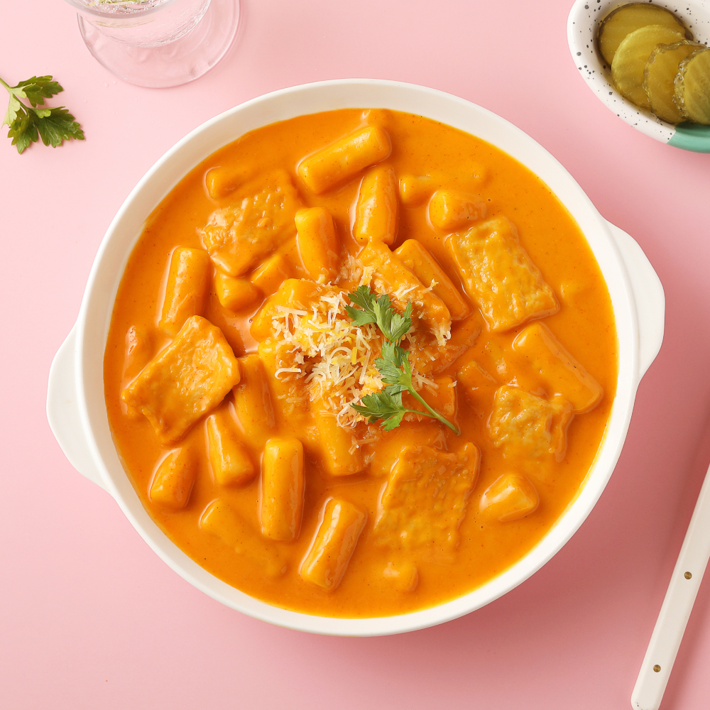 푸딩팩토리 로제 국물떡볶이 570g 어묵포함 간편조리 - 상세 이미지 4