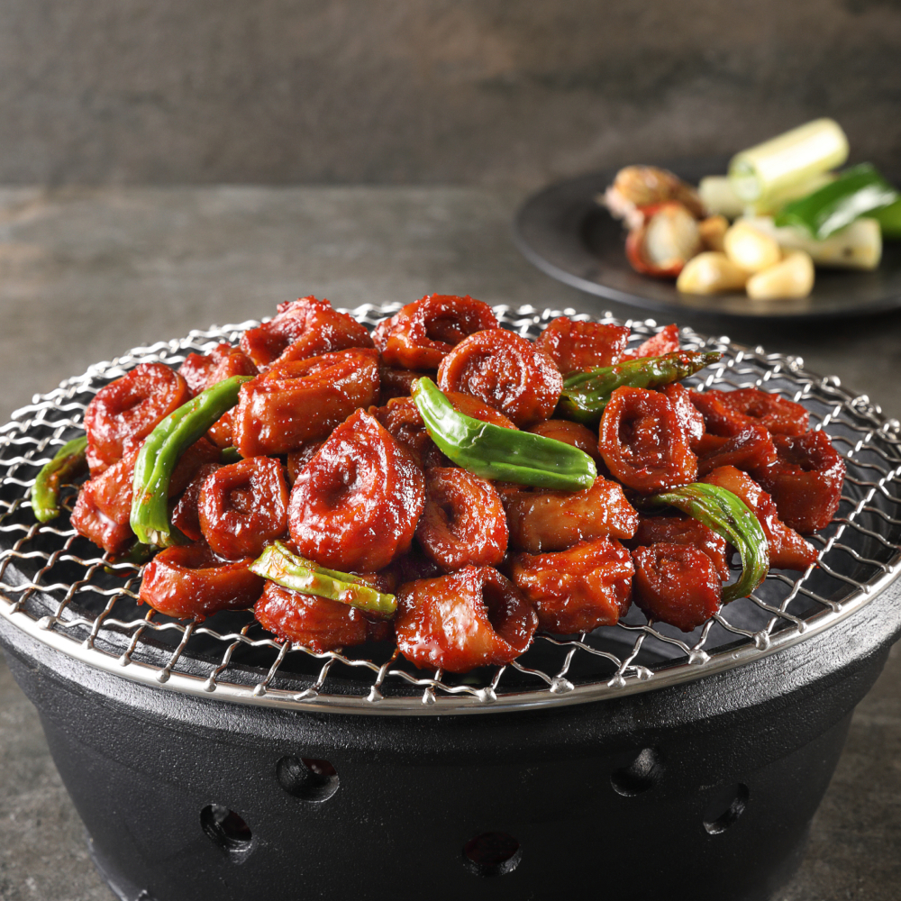 싱글팩토리 참숯 직화 막창 200g 막창볶음 야식 양념막창 캠핑음식 냉동식품 혼술 - 상세 이미지 4