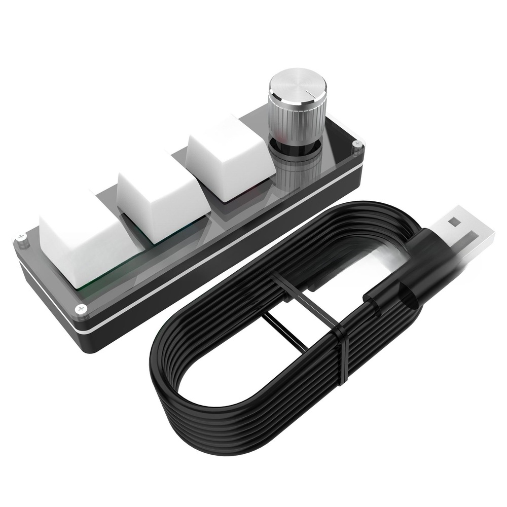 사무실 매크로 3키 4키 키보드 USB C타입 - 상세 이미지 2