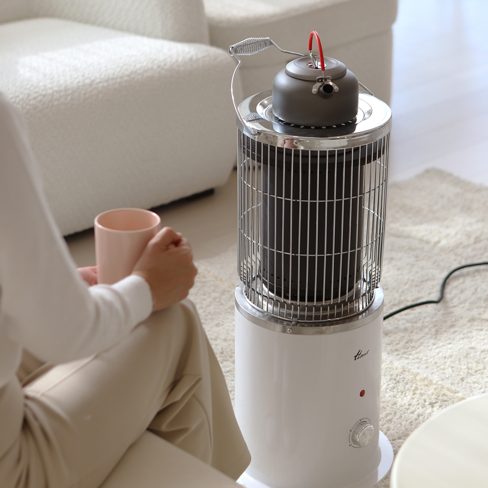 한일 전기난로 가정용 오방 난로 난방기 그래핀발열소재