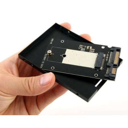 [BLC 협력사]고강도 알루미늄 M.2 to SATA컨버터(2.5인치) 수리 통신 케이블 사타 조립