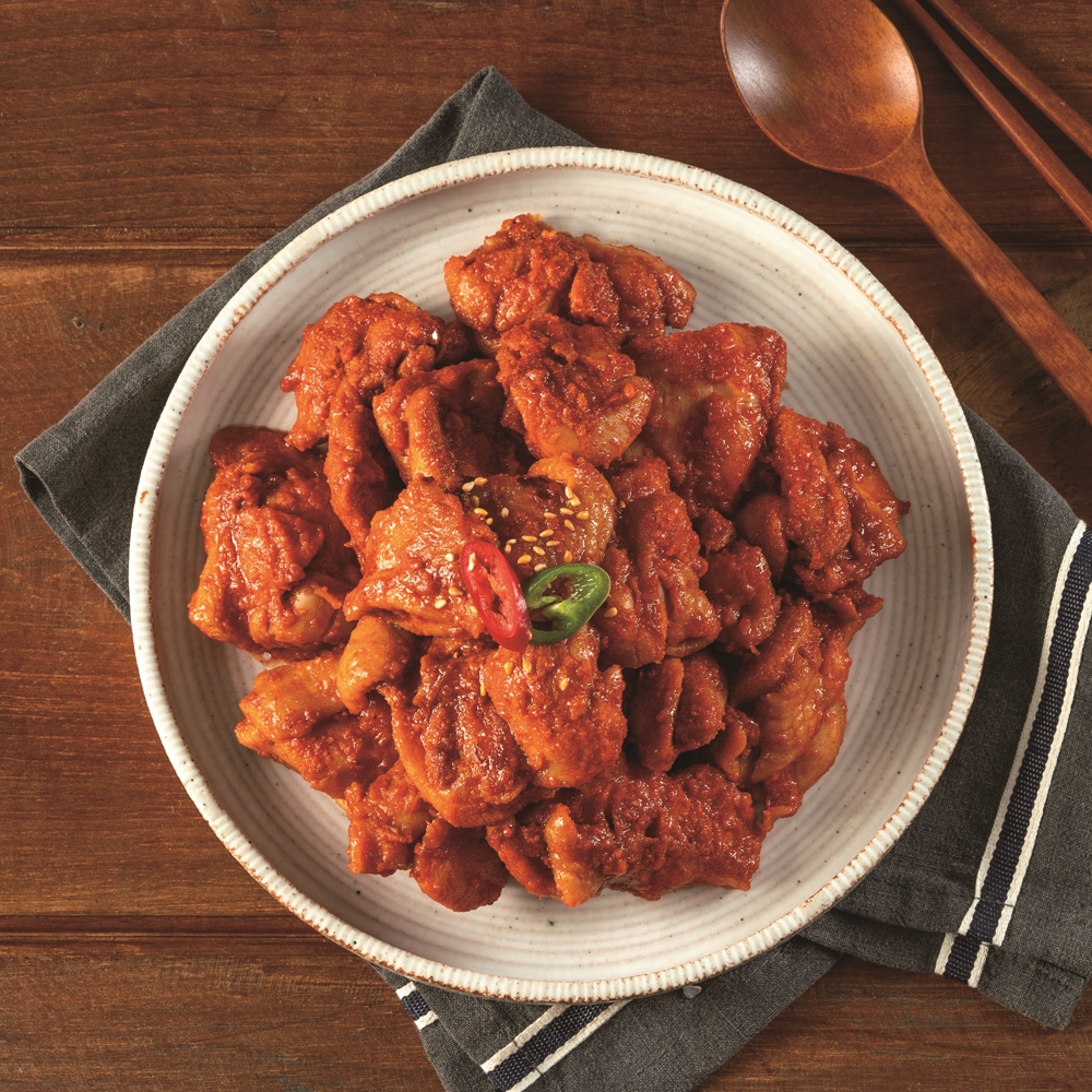 100% 순살 닭다리살 닭갈비 1팩 혼밥 먹방 간편조리 - 상세 이미지 5