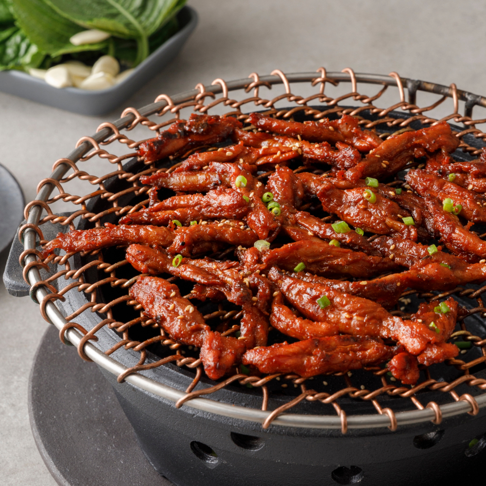 푸딩팩토리 직화구이 닭목살 200g 닭특수부위 양념구이 불맛 소주안주 - 상세 이미지 2
