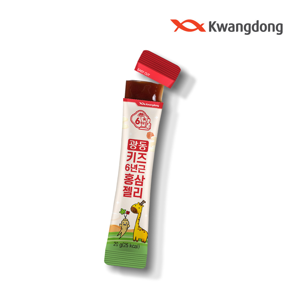 광동 키즈 6년근 어린이 홍삼젤리 CBP 초유단백질 30포, 3개 이미지 2