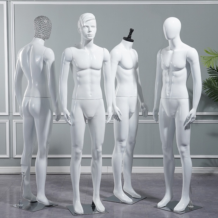 젊은 남자 의류 전신 마네킹 옷 전시 - 메인 이미지