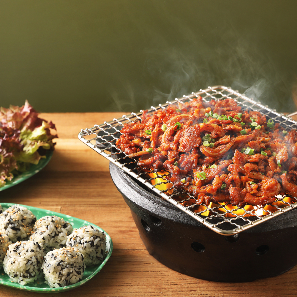 푸딩팩토리 직화 오돌뼈 200g 매운음식 야식 캠핑안주 맛집 주먹밥 - 상세 이미지 2
